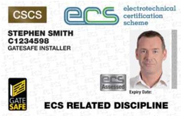 ECS Card Gate Safe Installer