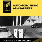 automatic rising arm barriers guidance for installers
